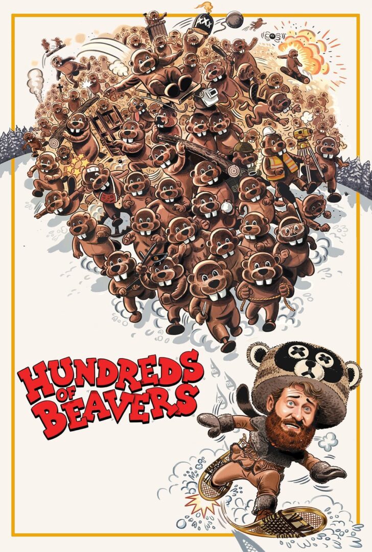 دانلود فیلم Hundreds of Beavers 2022 بدون سانسور با پخش آنلاین