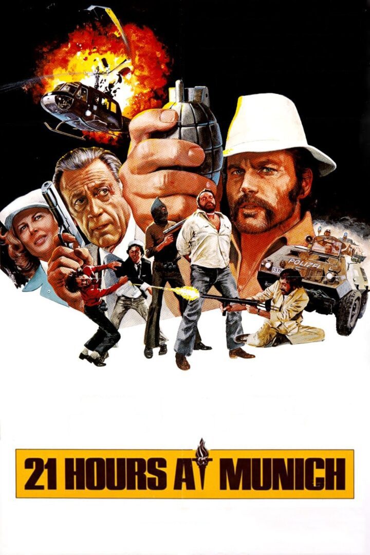 دانلود فیلم 21 Hours at Munich 1976 بدون سانسور با پخش آنلاین