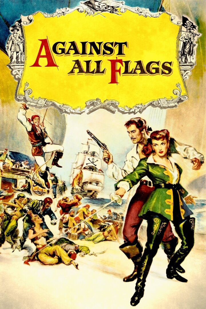 دانلود فیلم Against All Flags 1952 بدون سانسور با پخش آنلاین دانلود فیلم Against All Flags 1952 بدون سانسور با پخش آنلاین